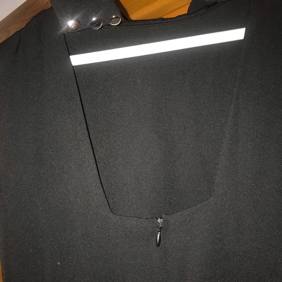 New with tag black king designer dress flare bottom fit in waist size M/L - Picture 7 of 7